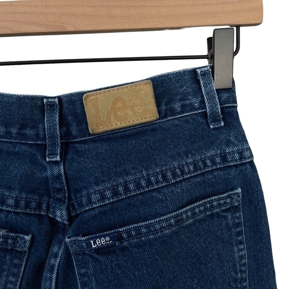 Vintage LEE Mom Jeans High Waisted Dark Wash - Picture 5 of 16